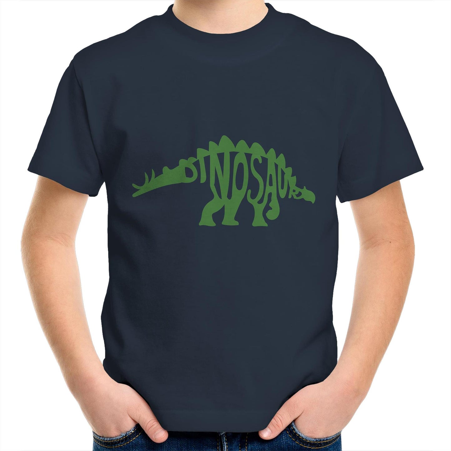 Dinosaur Word Art Toddler and Kids T-Shirt