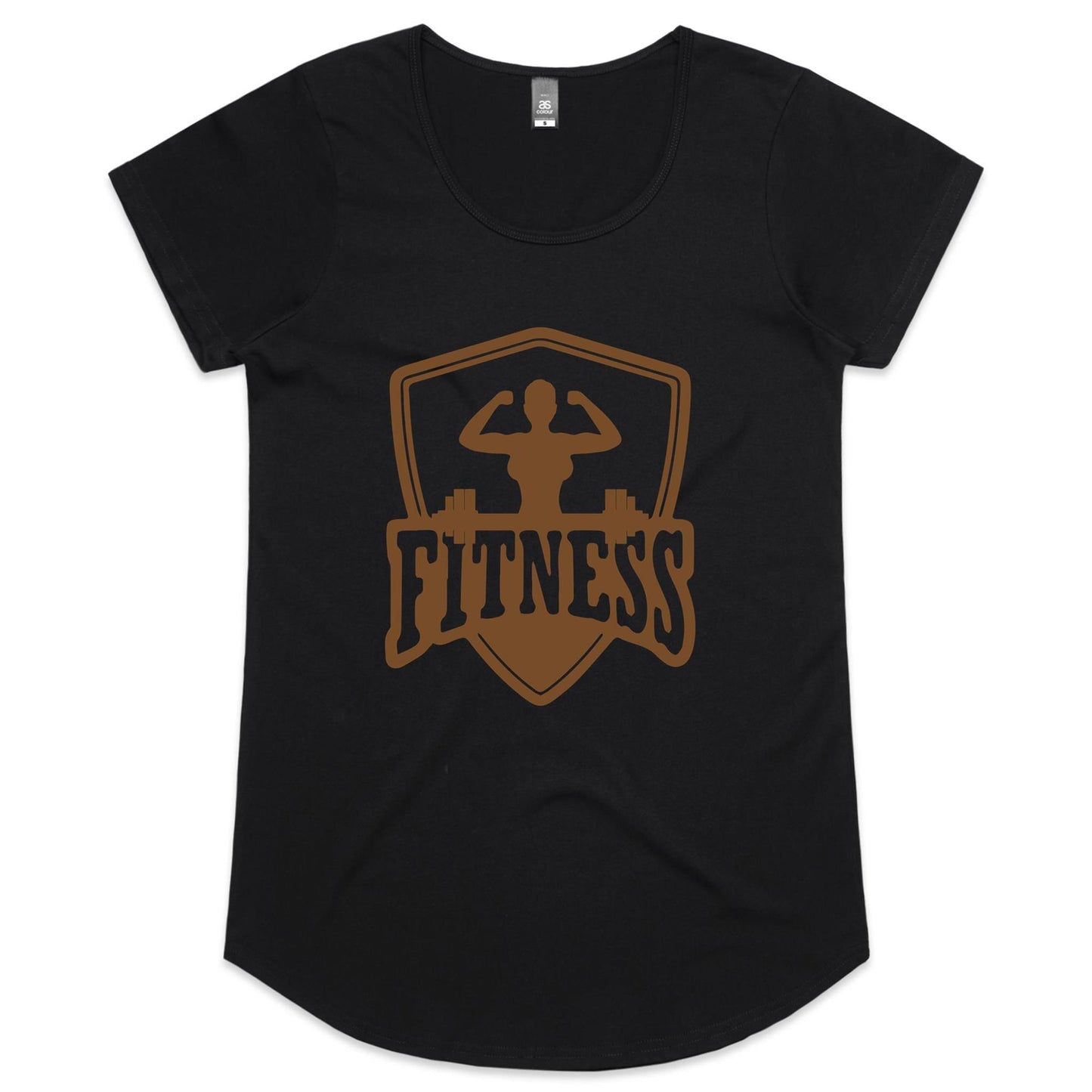 Fitness Womens Scoop Neck T-Shirt