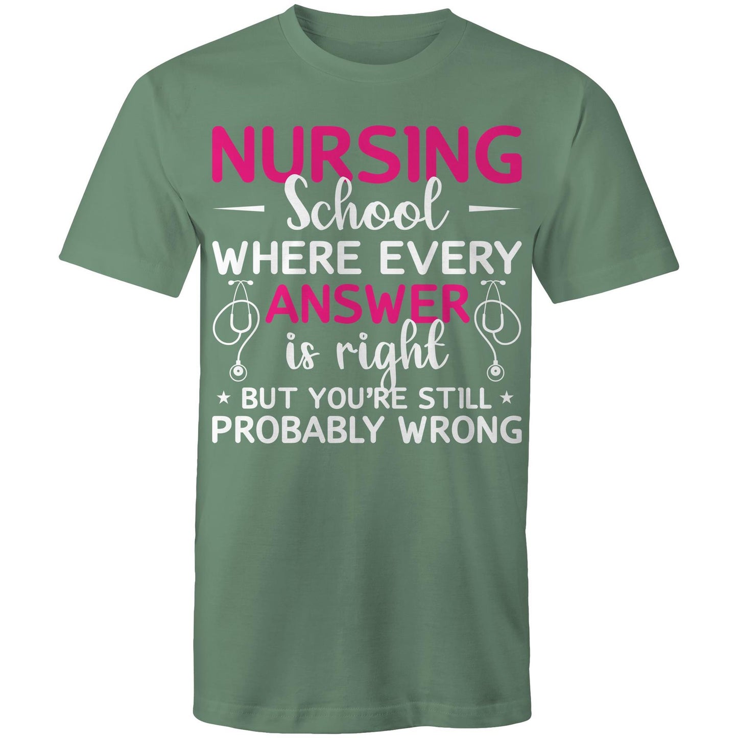 Nursing School Mens T-Shirt