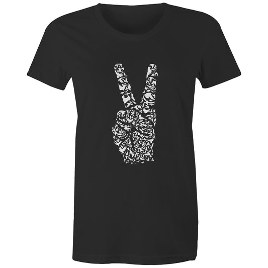 Peace Women's Maple Tee