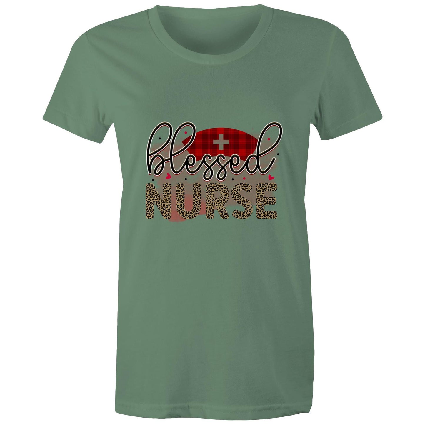 Blessed Nurse Women's Maple Tee