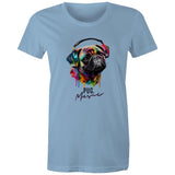 Pug Music Women's Maple Tee