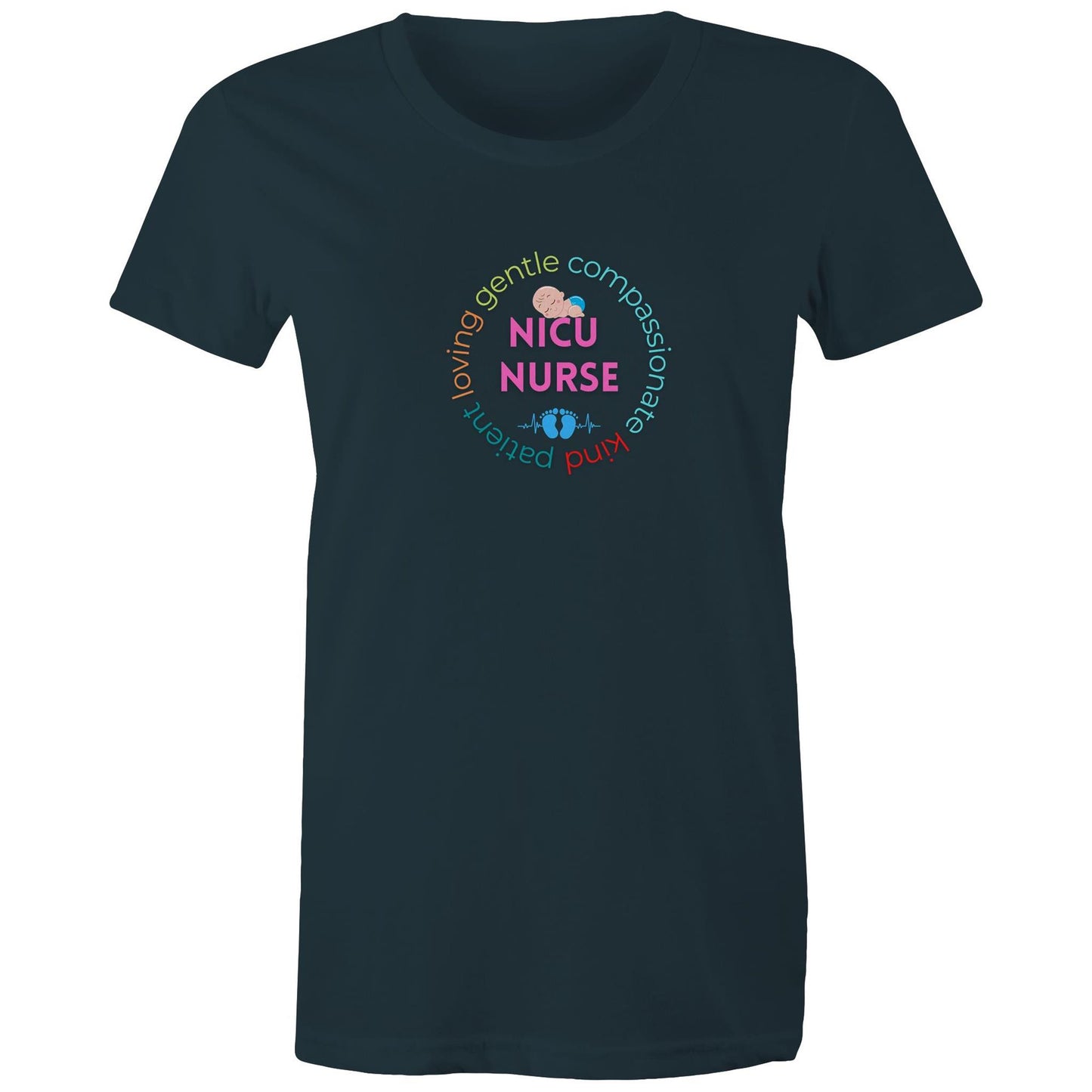 NICU Nurse Women's Maple Tee
