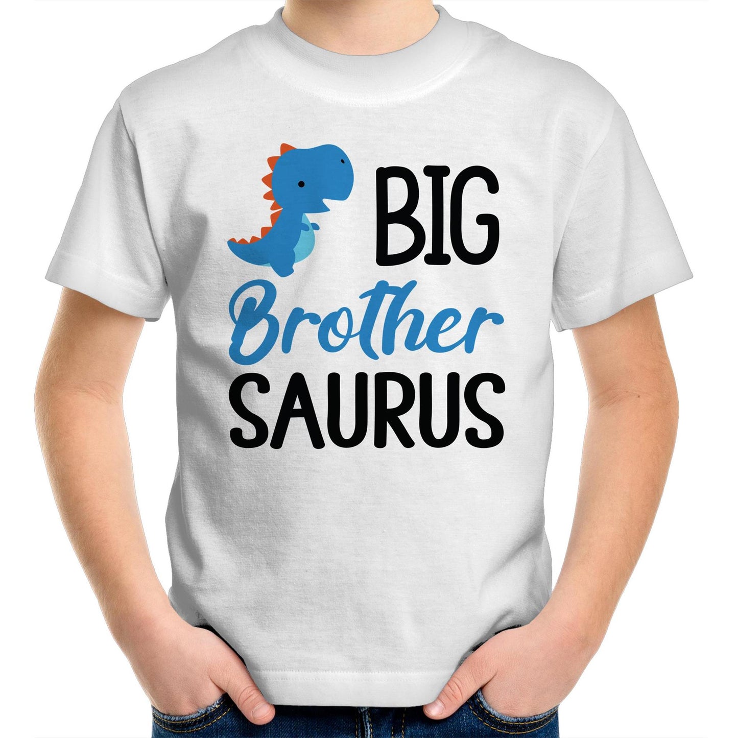 Big Brother Saurus t shirt for kids
