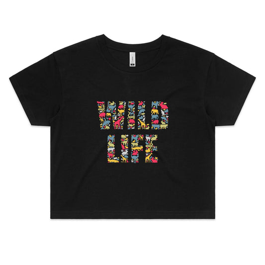 Wild Life Women's Crop Tee