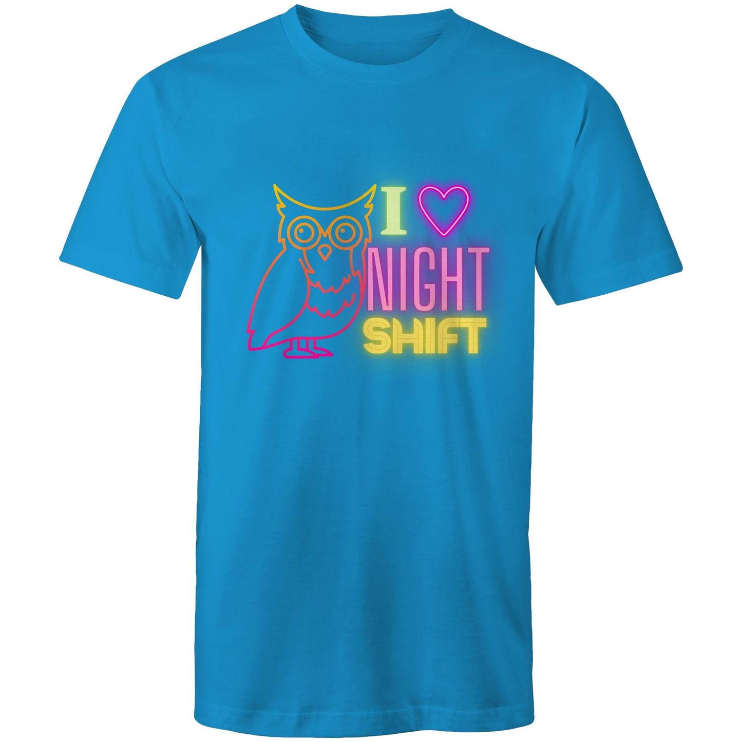 I Love Night Shift Mens T-Shirt