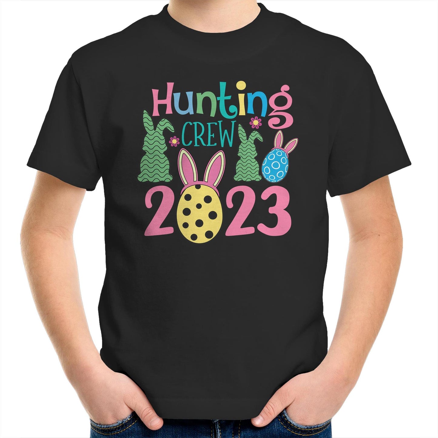 Hunting Crew 2023 Toddler and Kids T Shirt