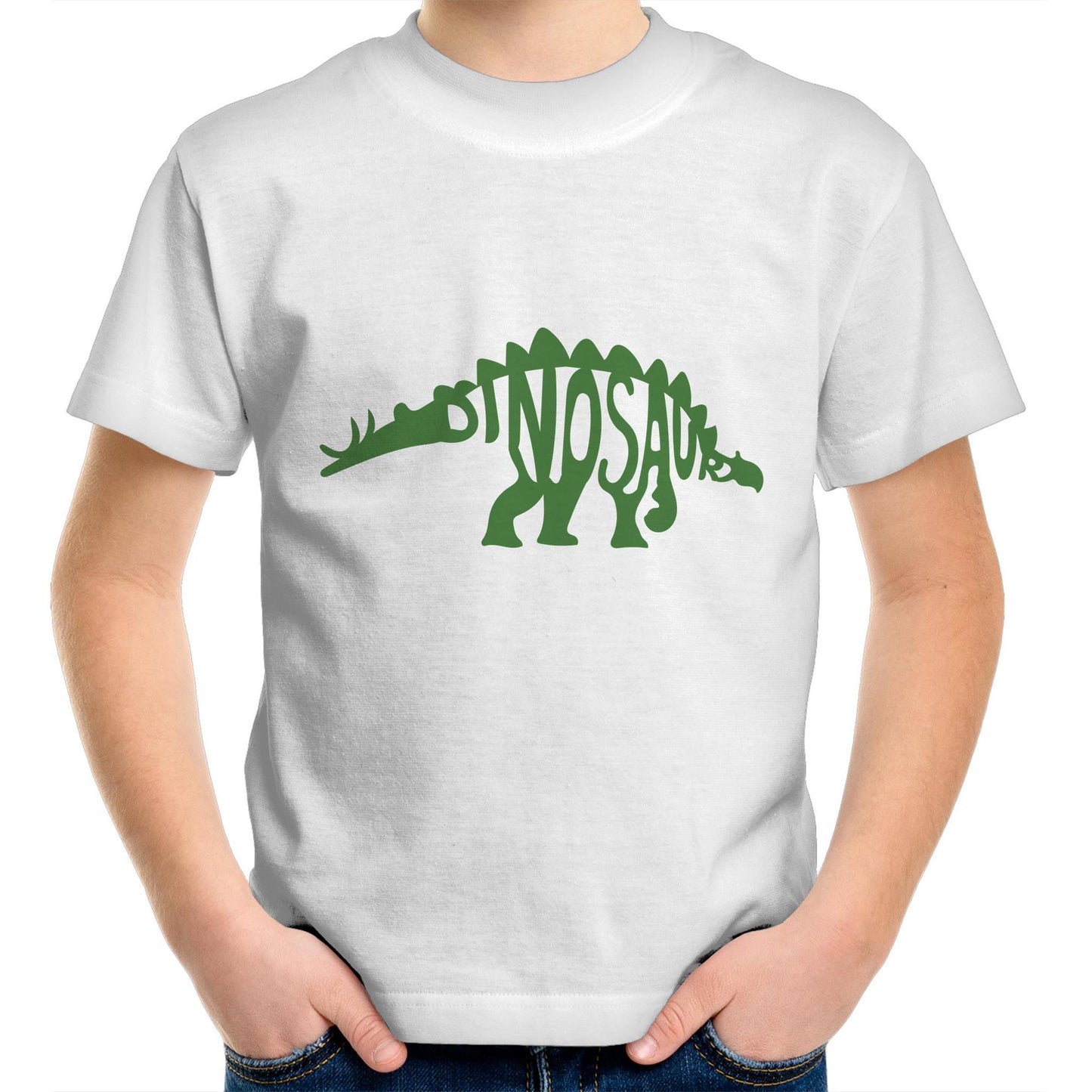 Dinosaur Word Art Toddler and Kids T-Shirt