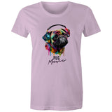 Pug Music Women's Maple Tee