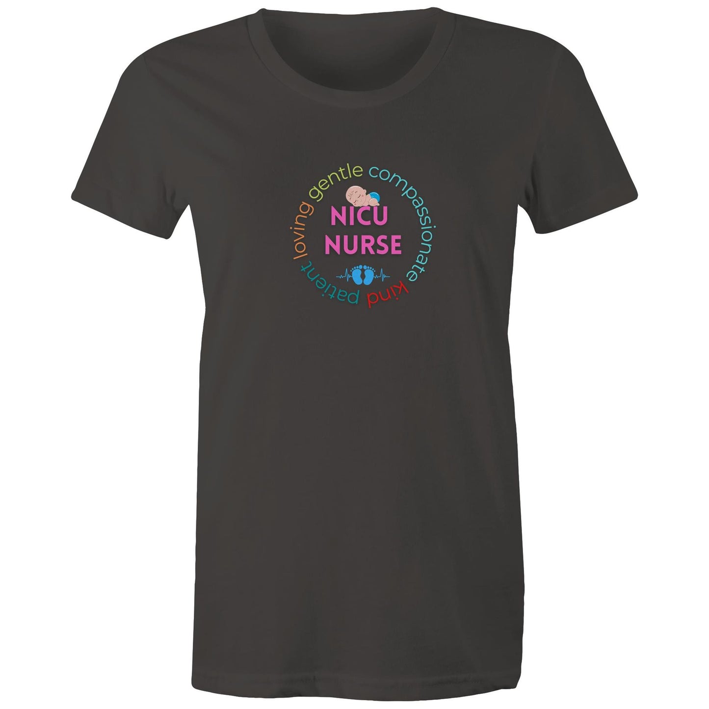 NICU Nurse Women's Maple Tee
