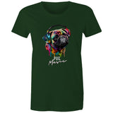 Pug Music Women's Maple Tee