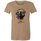 Pug Music Women's Maple Tee