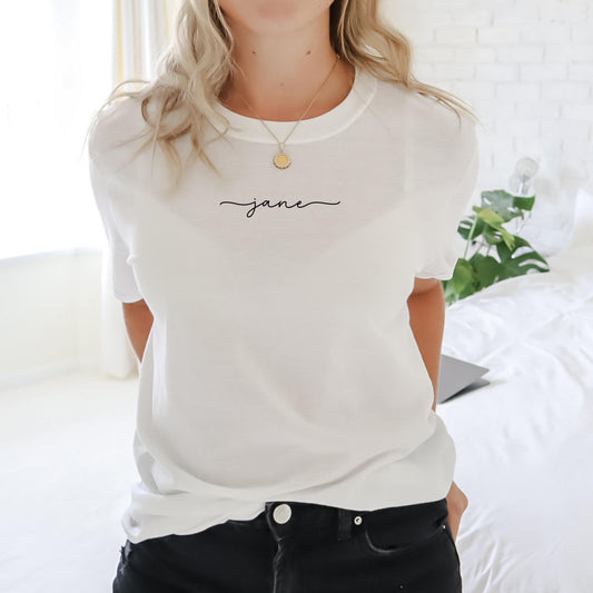 Janet T-shirt mockup