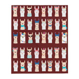 Llama Throw Blanket