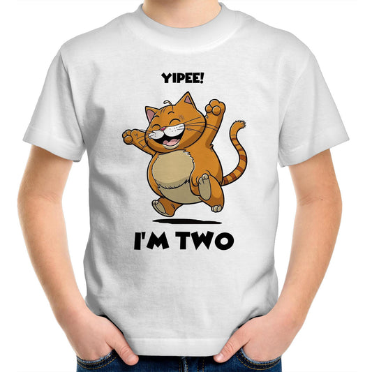 Second birthday happy cat T Shirt
