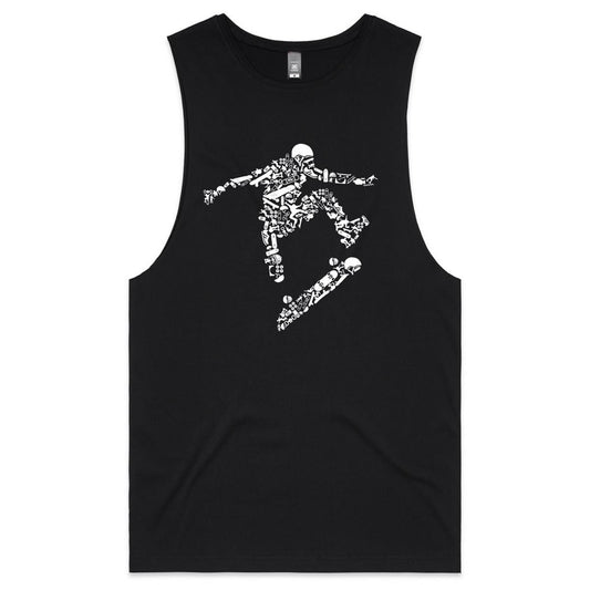 Skater Mens Tank Top Tee