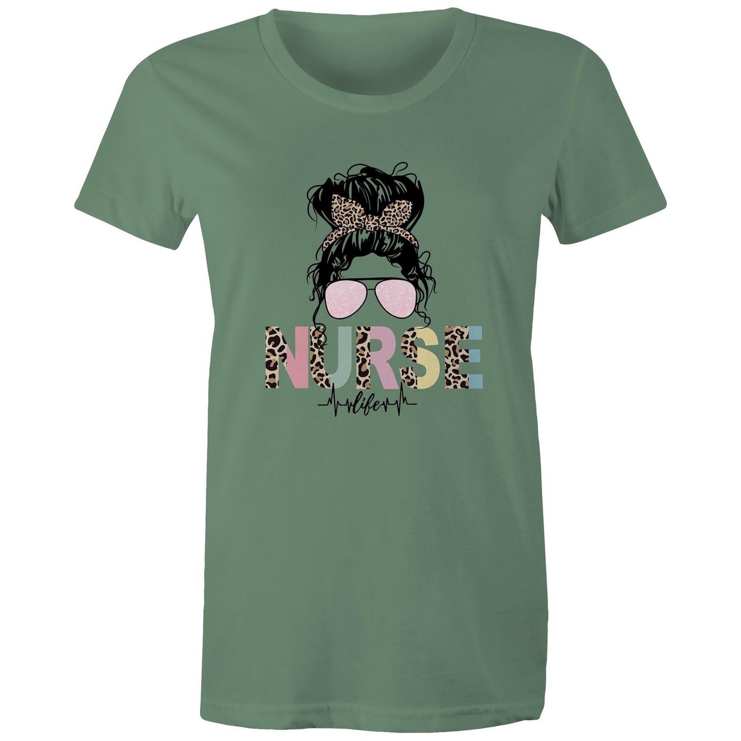 Nurse Blessed 2 Women's Maple Tee