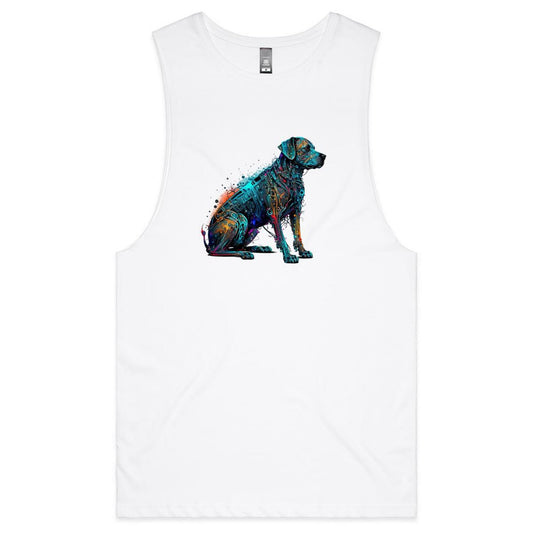 Dog Mens Tank Top Tee