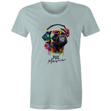 Pug Music Women's Maple Tee