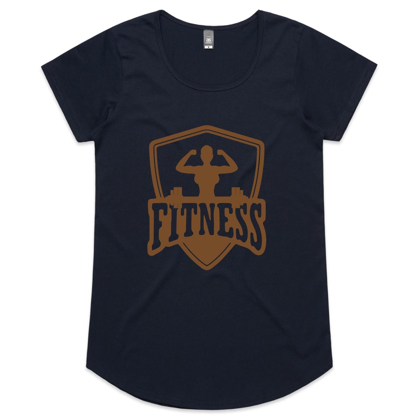 Fitness Womens Scoop Neck T-Shirt