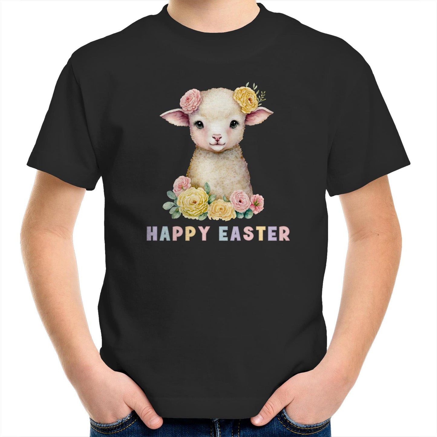 Easter Lamb Kids T Shirt