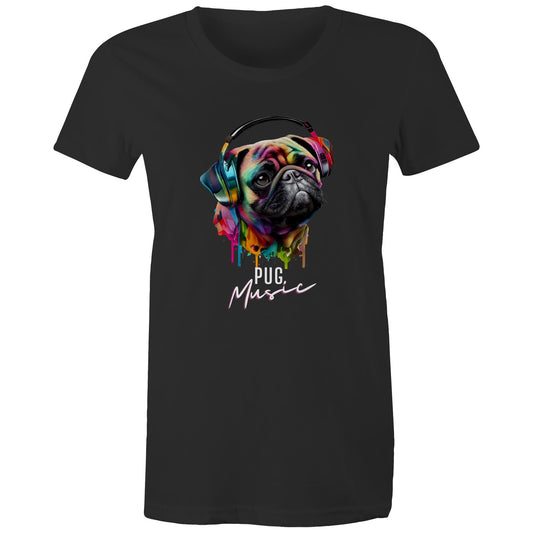 Pug Music Women's Maple Tee