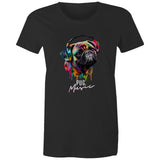 Pug Music Women's Maple Tee