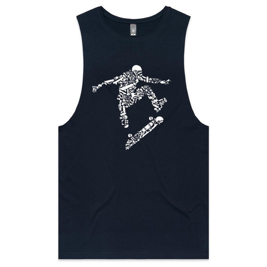 Skater Mens Tank Top Tee
