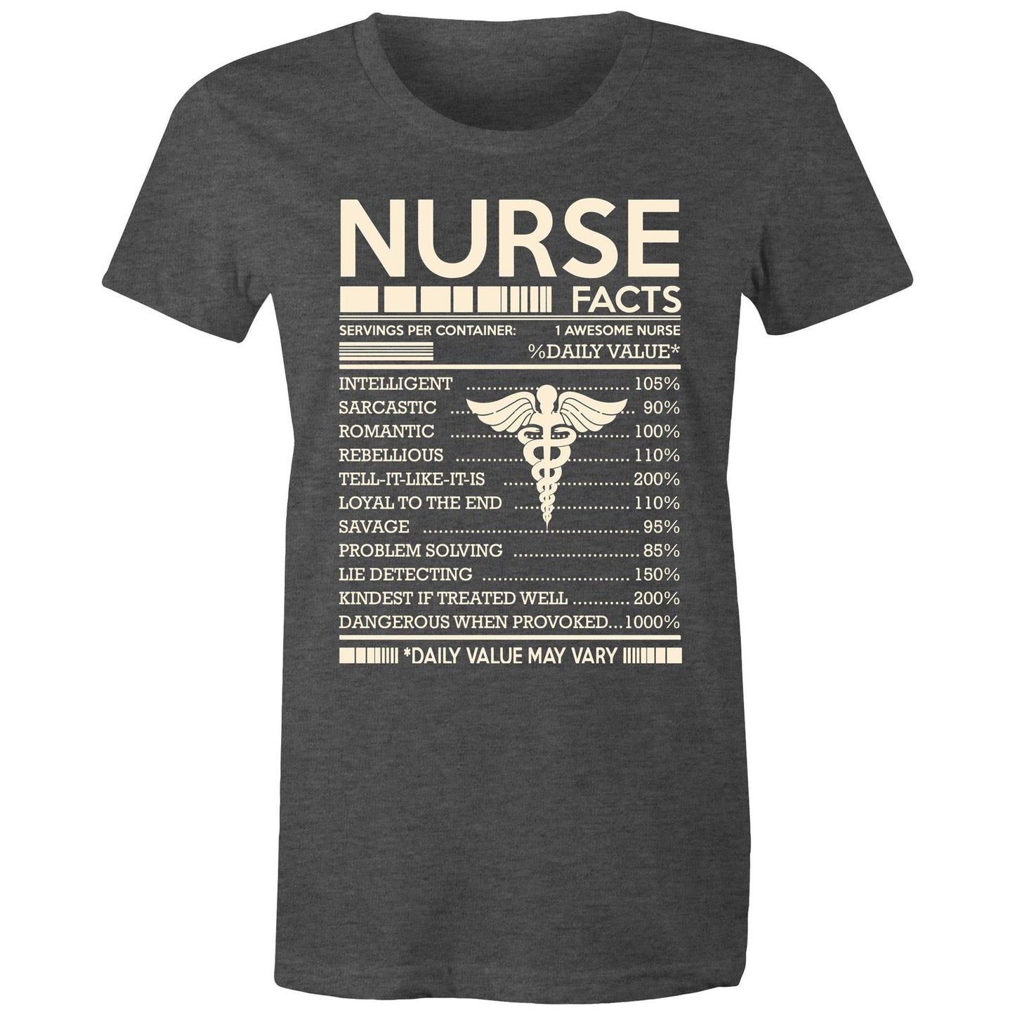 Nurse Facts Women's Maple Tee