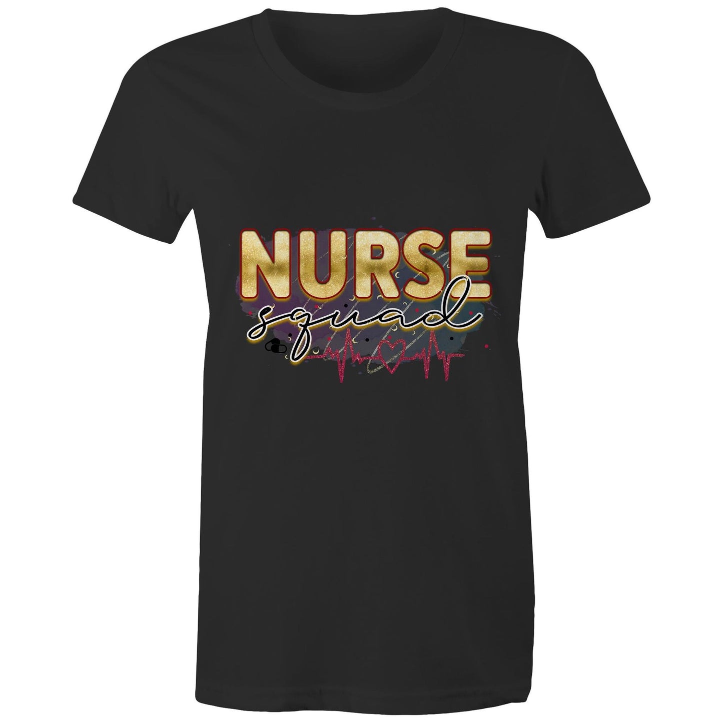 Nurse Squad Women's Maple Tee