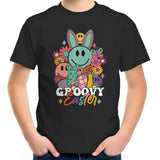 Groovy Easter Toddlers and Kids T Shirt