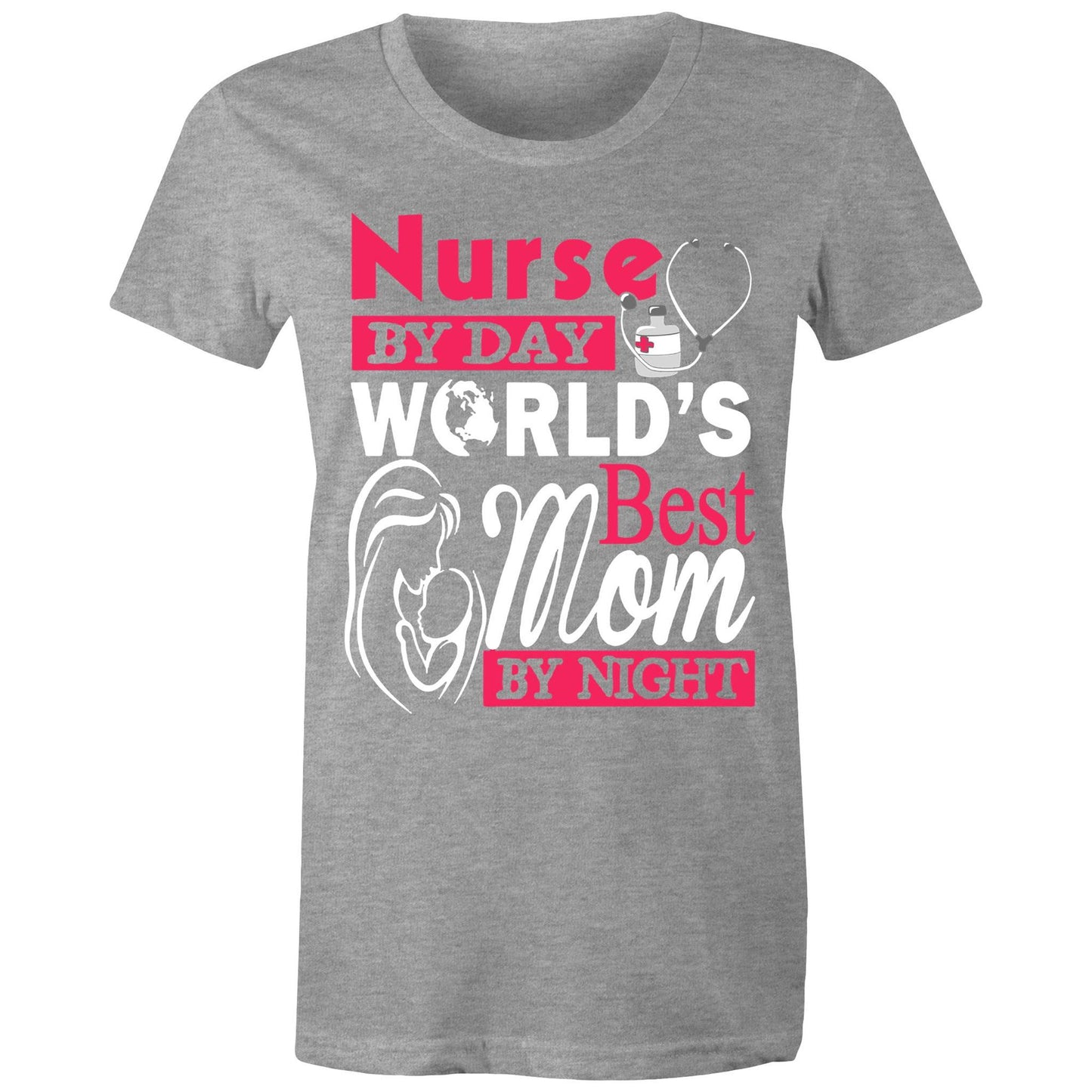 Nurse by day Mum at Night Women's Maple Tee