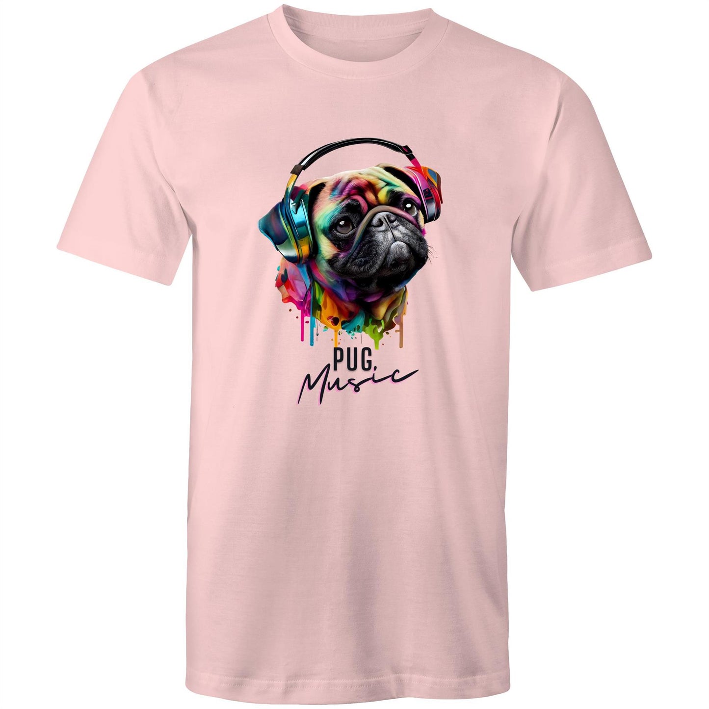 PUG MUSIC  Mens T-Shirt